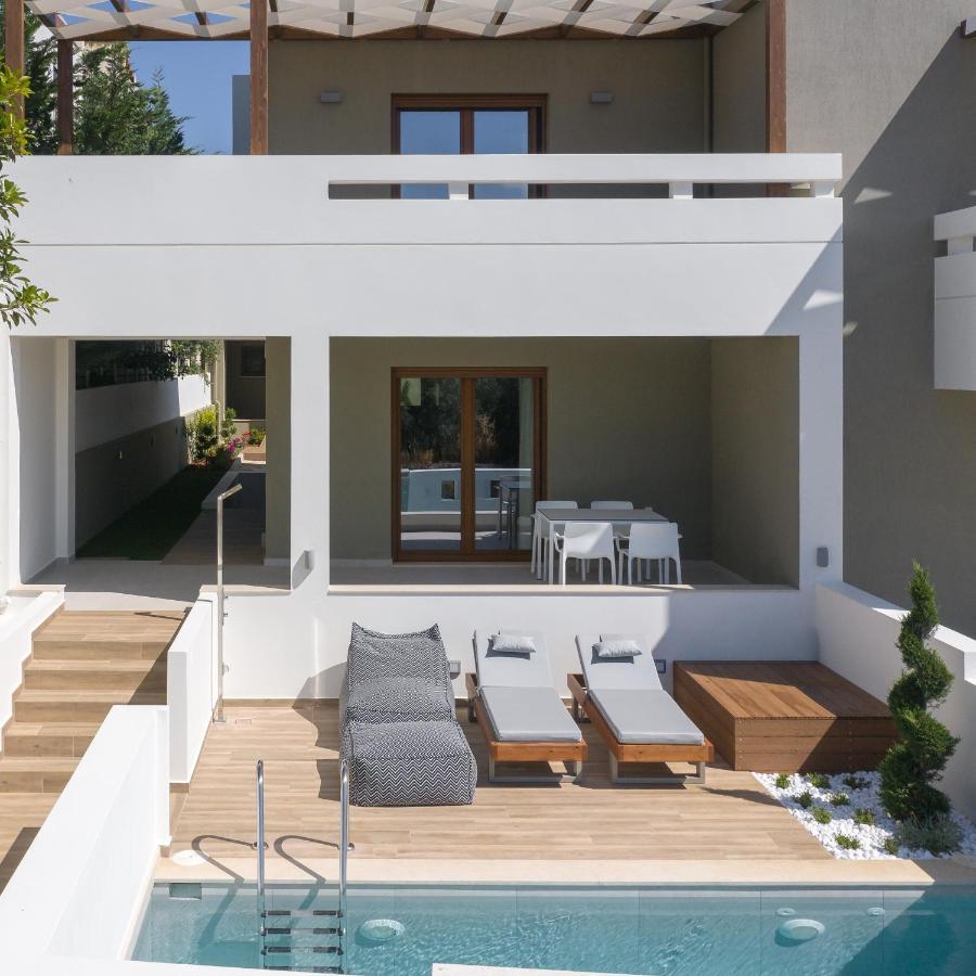De Light Boutique Villas I II & III - Close To Rethymno, By Thinkvilla Atsipopoulo Exterior photo