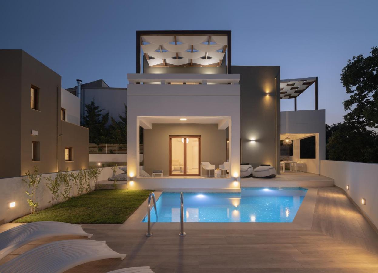 De Light Boutique Villas I II & III - Close To Rethymno, By Thinkvilla Atsipopoulo Exterior photo